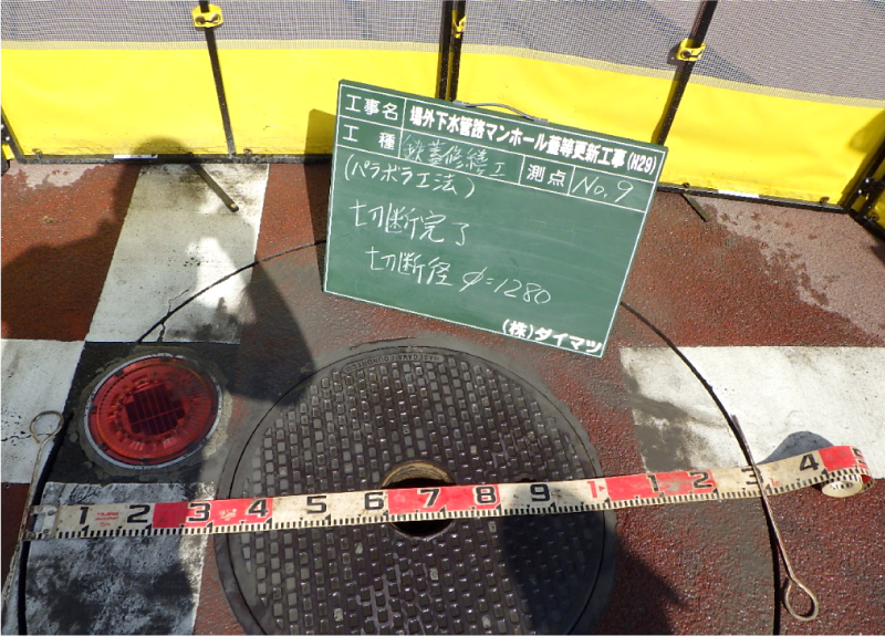 場外下水管路マンホール蓋等更新工事